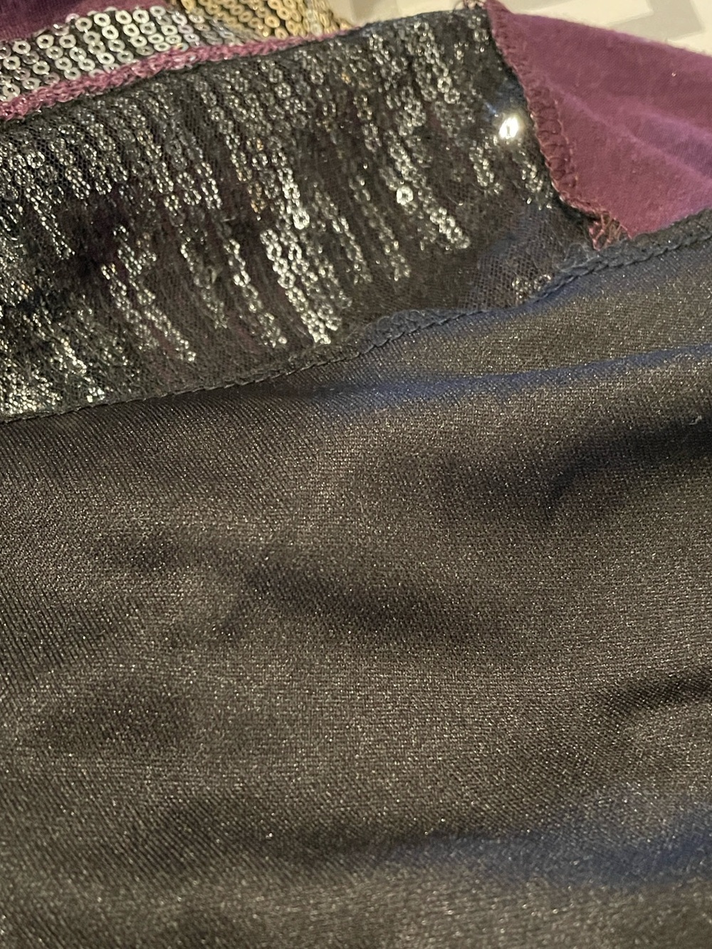 Sequined Racerback Tank Top - Picture 5 of 7